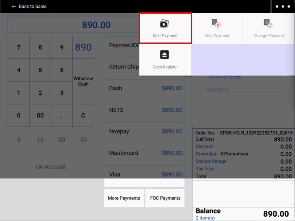 how-to-split-payment-epos-pos-system